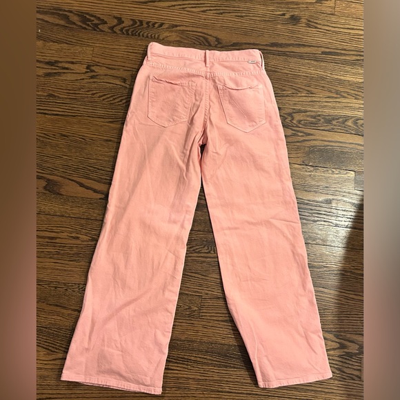 Mother Denim The Mid Rise Maven Ankle in Candlelight Peach, Size 25 - Picture 6 of 8